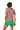 Sample Maroon & Black Plaid Tie Cotton Collar Top & Football Field Skort Set