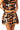 Tan Sequin Pailette Tiger Knit Skirt