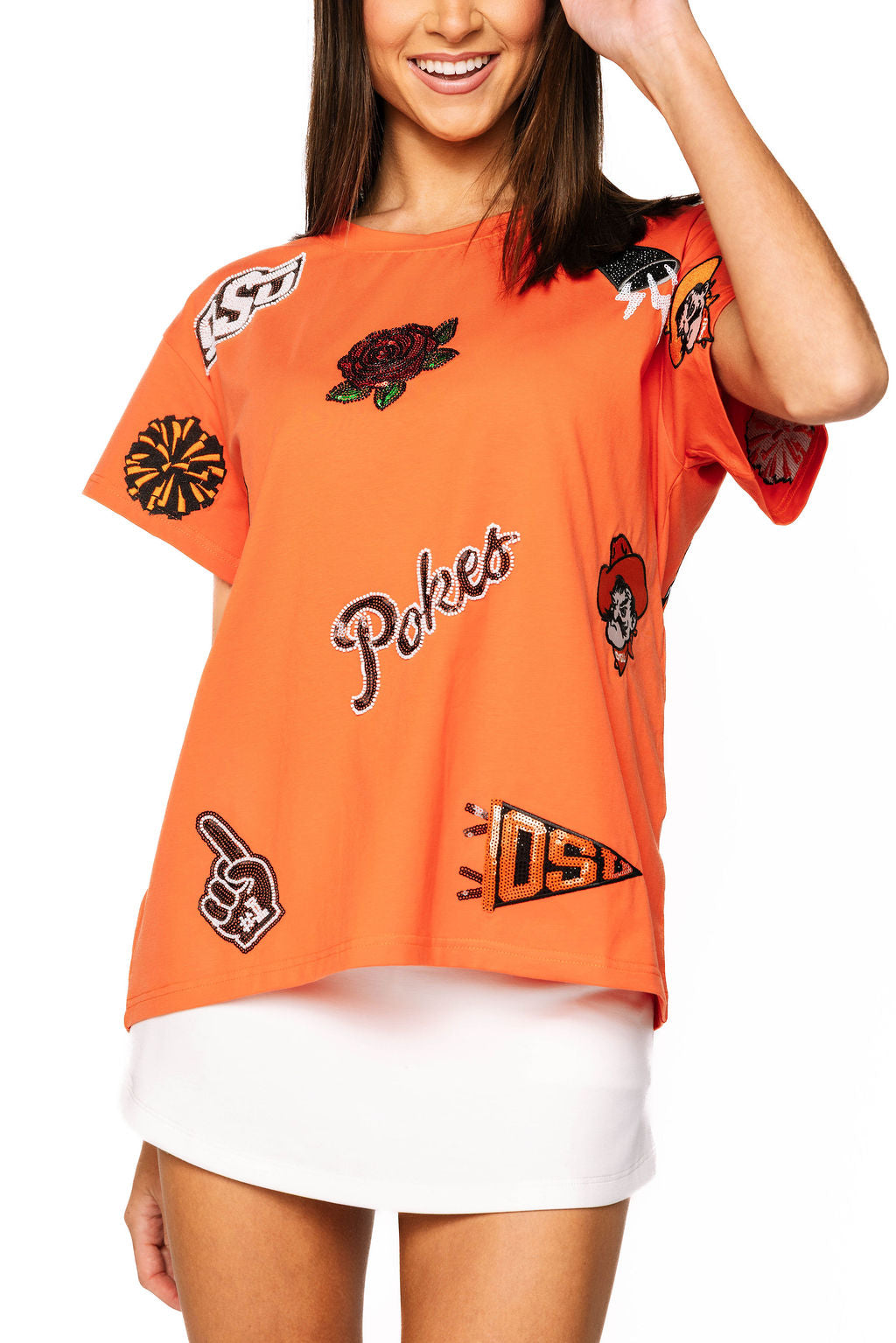 Licensed Oklahoma State Mini Icon Tee