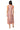 Licensed Sample Clemson Mascot Striped Knit Midi Dress