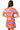 Licensed Sample Clemson Full Sequin Striped Words Dress