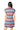 Licensed Sample Ole Miss Zig Zag Mascot Knit Short Sleeve Dress