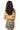Licensed Sample Mizzou Gingham Sequin Beaded Words Knit Tank & Skirt Set