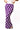 Sample Purple & White Polka Dot Knit Maxi Skirt