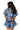 Licensed Sample Auburn Striped Sparkle Gameday Icon Poof Sleeve Top & Short Set