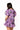 Licensed Sample TCU Striped Sparkle Gameday Icons Poof Sleeve Top & Short Set