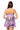 Licensed Sample TCU Zig Zag Sparkle Gameday Icons Tie Tank & Short Set