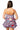 Licensed Sample Ole Miss Full Zig Zag Sparkle Gameday Icons Tie Tank & Short Set
