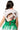 Licensed Sample Arkansas Colorblock Sequin Football & Field Goal Feather Bottom Knit Tank
