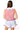 Licensed Sample Ole Miss Gingham Tie Script Collar Tank & Short Set