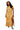 Sample Black & Gold Watercolor Tiger Print Jersey Stripe Maxi Dress