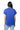 Sample Royal & Orange Rhinestone QOS Card Logo Tee