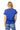 Sample Royal & Silver Rhinestone QOS Card Logo Tee