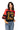 Sample Red & Black Leopard '13' Oversized Jersey Tee