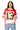 Sample Crimson & White Leopard '13' Oversized Jersey Tee