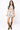 SAMPLE -  White Footballs & Stars Poof Sleeve Knit Top and Skirt Set
