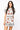 SAMPLE -  White Footballs & Stars Poof Sleeve Knit Top and Skirt Set