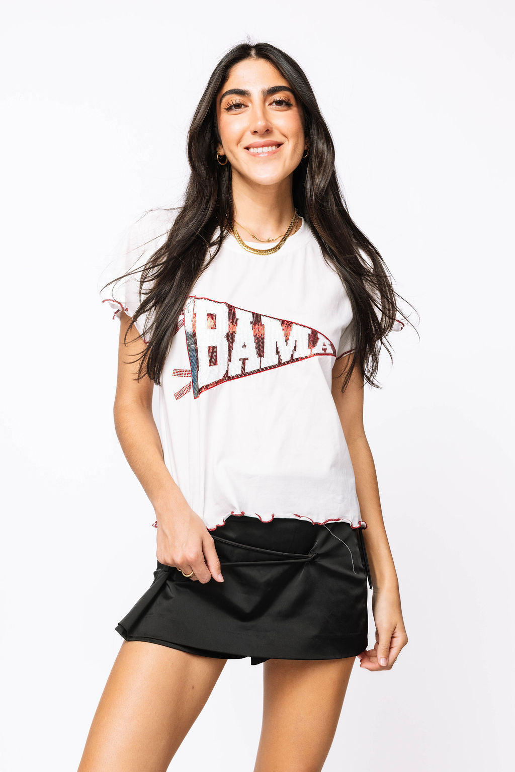 Licensed Sample - Alabama Pennant Frill Tee