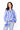 SAMPLE - Royal & White Sequin Striped LS Button Down