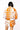 SAMPLE - Burnt Orange & White Colorblock Football Sweatshirt and Shorts Set