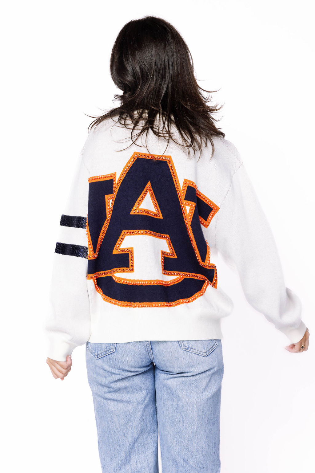 Licensed Sample - Auburn Oversized Mascot Sweater