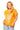 Light Orange Scattered Jewel QOS Card Logo Tee