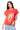 Crimson Scattered Jewel QOS Card Logo Tee