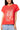 Crimson Scattered Jewel QOS Card Logo Tee