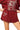 Maroon & Grey Scattered Jewel QOS Sparkle Logo Short