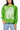 Green Football Field Queen Card Logo Sweatshirt