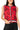 Licensed Arkansas Knit In Rhinestone Button Up Knit Tank