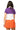 Licensed Sample Clemson Colorblock Mascot Collar Short Sleeve Dress