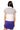 Licensed Sample TCU Colorblock Mascot Collar Short Sleeve Dress