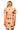 Licensed Sample Tennessee Striped Scattered Mascot Tie Back V Neck Dress