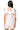 Licensed Sample Ole Miss White Cotton Tie Script Trim Collar Romper