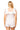 Licensed Sample Texas Tech White Cotton Tie Script Trim Collar Romper