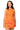 Orange Tonal Rhinestone Tank