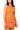 Orange Tonal Rhinestone Tank