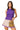 Purple Tonal Rhinestone Tank