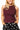 Maroon Tonal Rhinestone Tank
