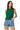 Green Tonal Rhinestone Tank