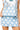 Sample Light Blue & White Polka Dot Knit Skirt