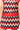 Sample Red, Black & White Rhinestone Zig Zag Knit Skirt