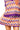 Sample Purple, Orange & White Rhinestone Zig Zag Knit Skirt