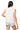 Licensed Sample Baylor Grey & White Striped Sequin Football Knit Tank