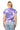 Licensed Sample Clemson Tie Dye Sequin Mascot Tee