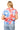 Licensed Sample Ole Miss Tie Dye Sequin Mascot Tee