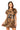 Brown Tiger QOS Card Logo Tee Dress