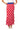 Sample Red, Royal & White Polka Dot Knit Maxi Skirt