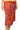 Sample Orange & Purple Sequin Tiger Print Knit Midi Skirt